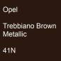 Preview: Opel, Trebbiano Brown Metallic, 41N.